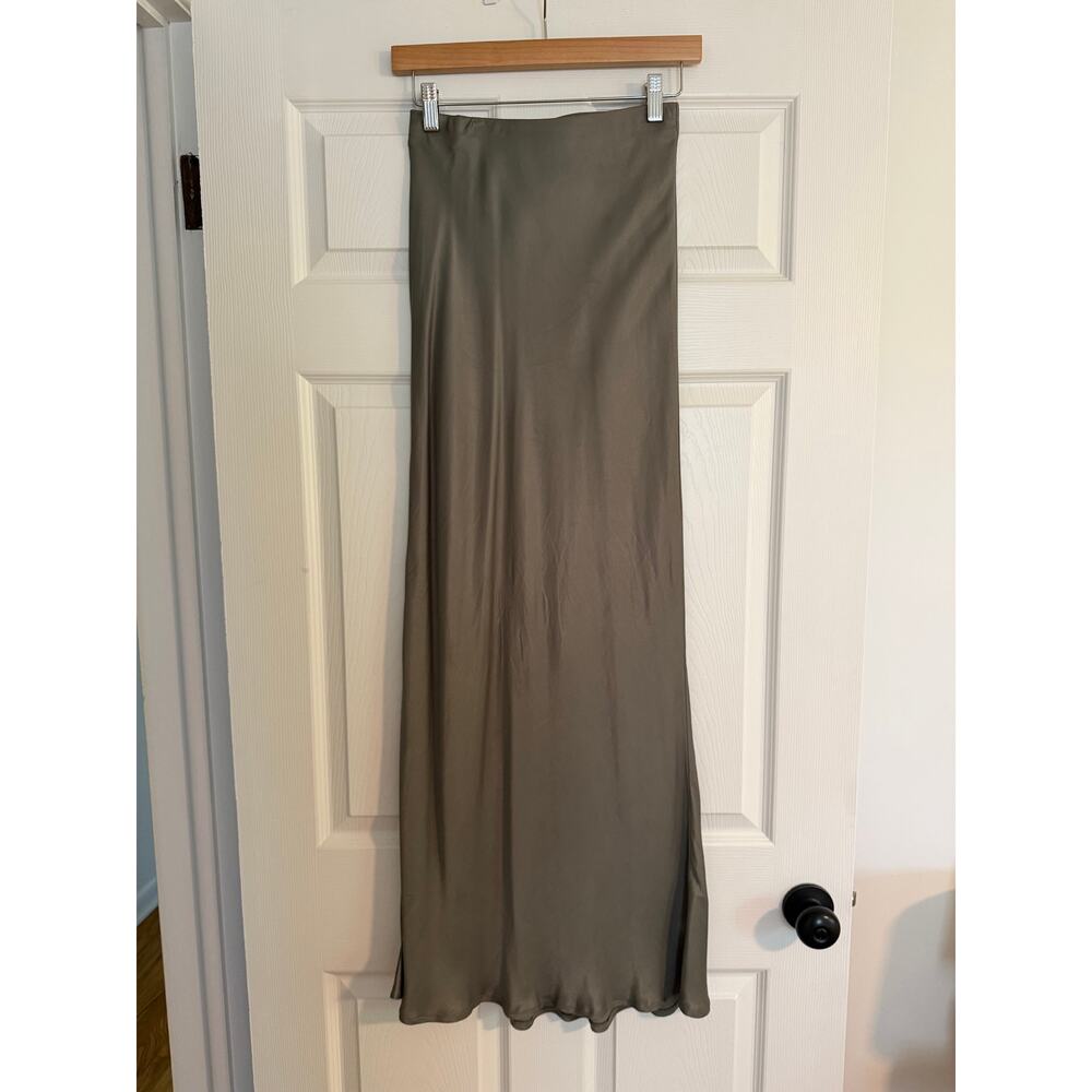 Nobody's Child Satin Maxi Skirt